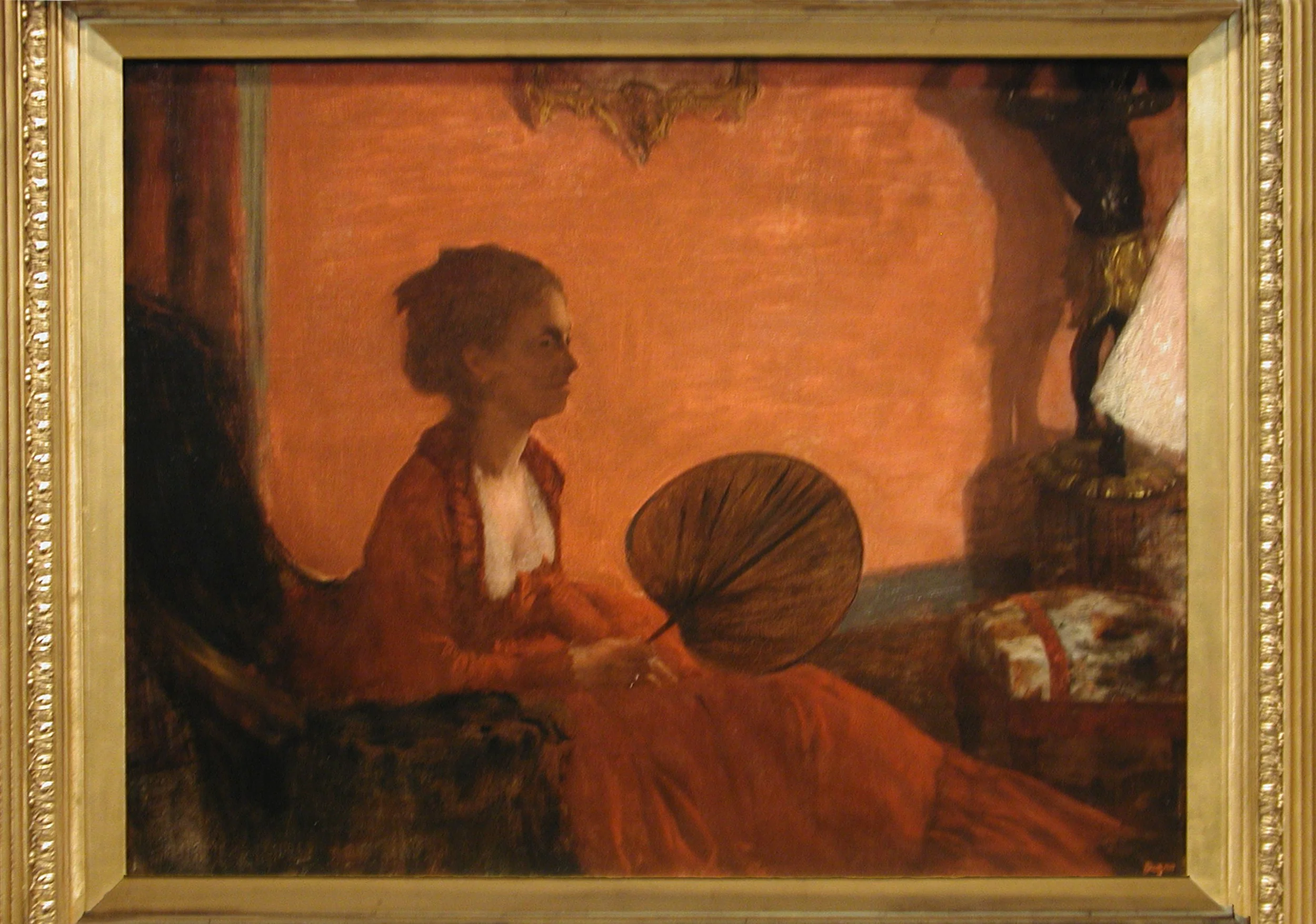 Madame Camus, 1869/1870, Edgar Degas