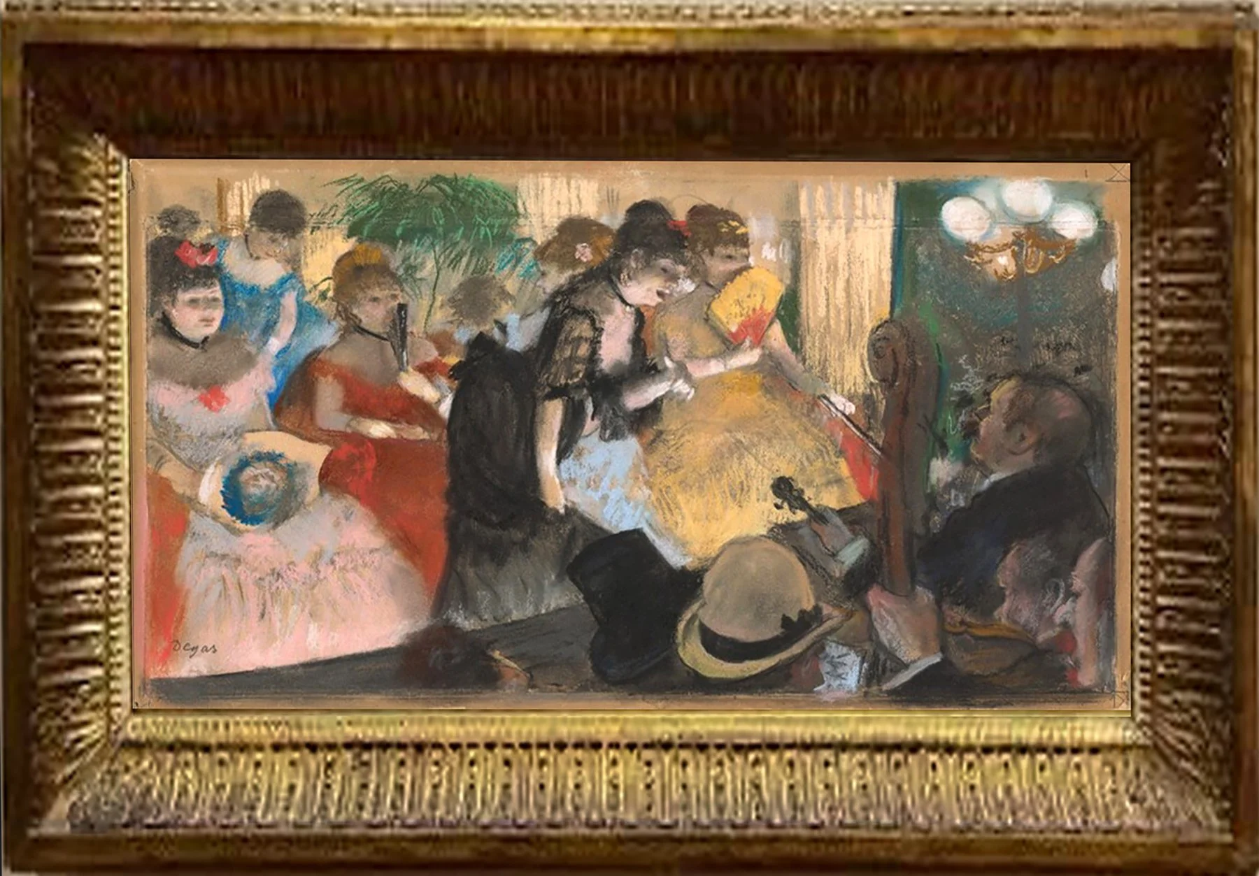 Café-Concert, Edgar Degas, 1876/1877 