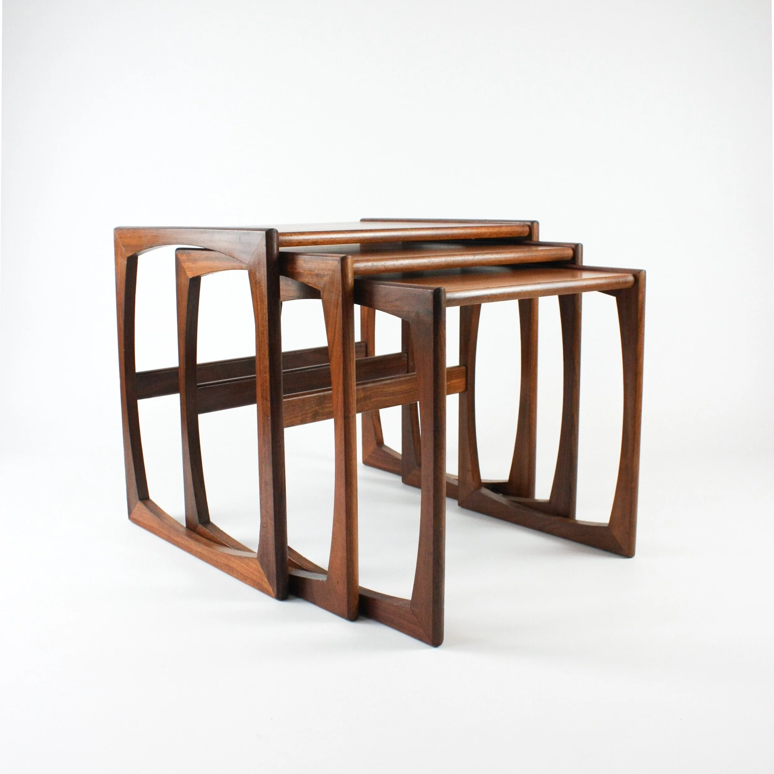 Quadrille Nesting Tables by Roger Bennett for G-Plan