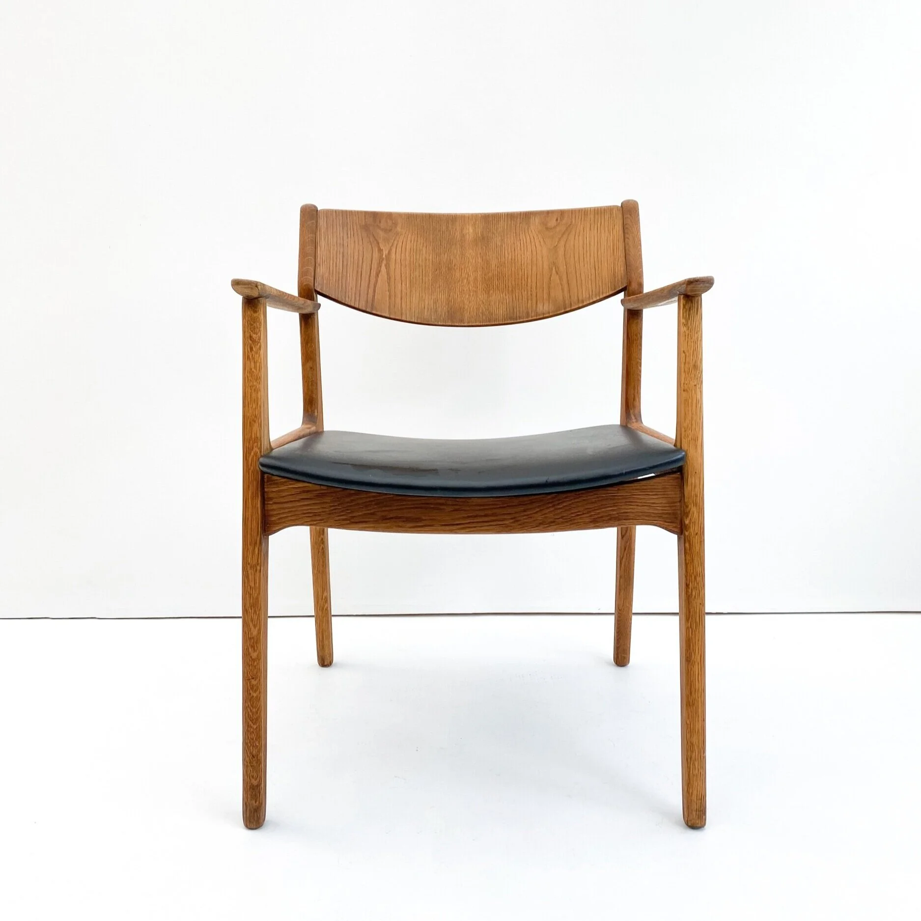 Danish Oak Elbow Chair