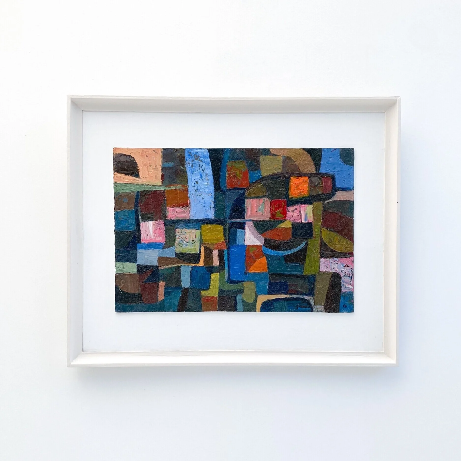 Harbour Impressions III - Oil Painting by Victor Bramley