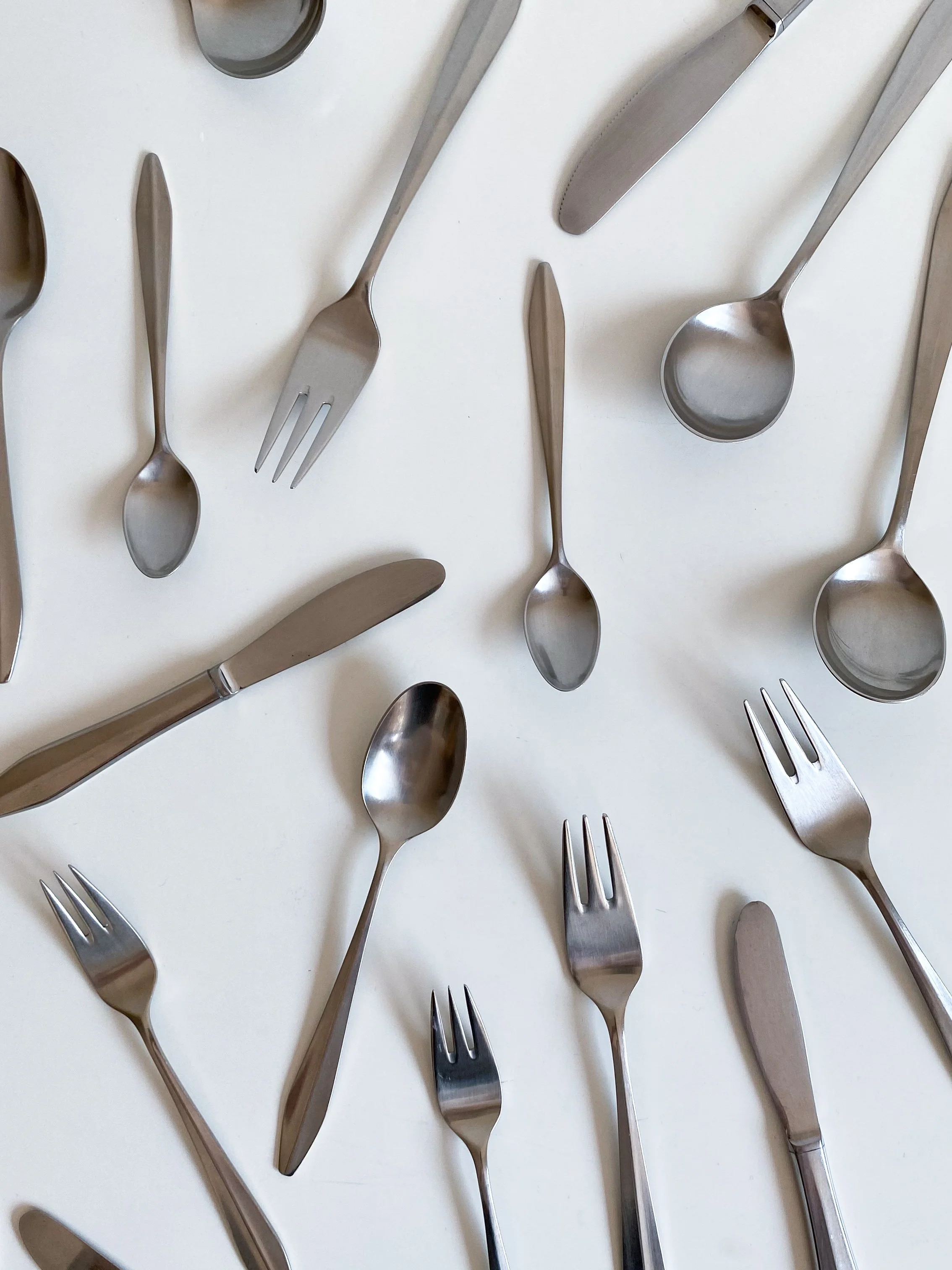 Inka Cutlery Set by Norstaal, Norway