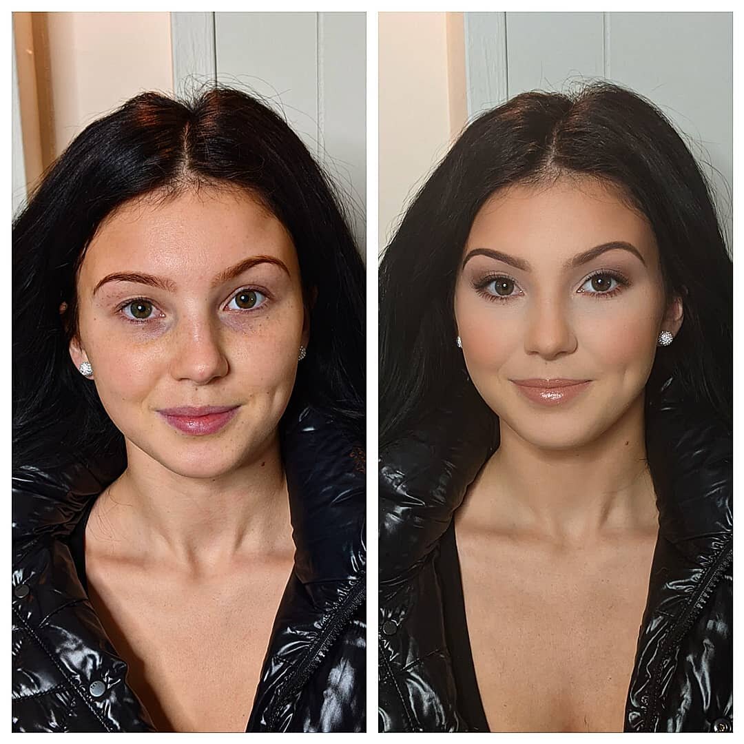 Beautiful BEFORE &amp; beautiful AFTER✨💕💯
GRADS AROUND THE CORNER! don't forget to book some beautiful hair and makeup for your special milestone! 
Babe- @kendralyda 
.
.
.
.
#yegweddingmakeupartist #yegmua #yegmakeupartist #yegmakeup #yegbeauty #y