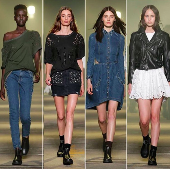 Lived in Hair and Makeup for Aje the label.
