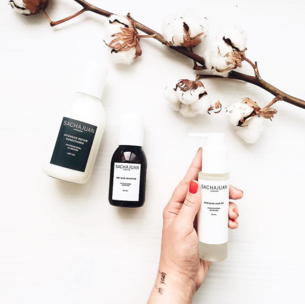 SACHAJUAN Intensive Repair range strengthens hair while helping to retain your hair's natural moisture.