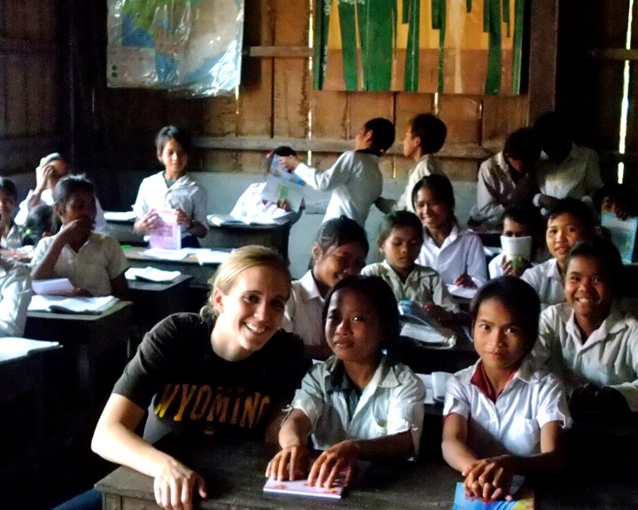 McKenzie serving in Cambodia.
