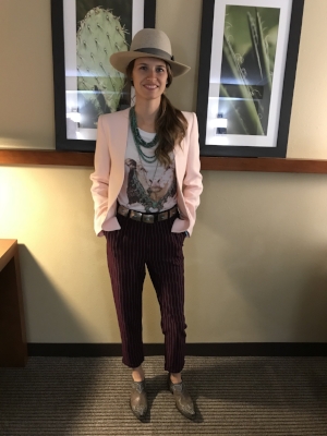 Brooklyn and her fabulous style.