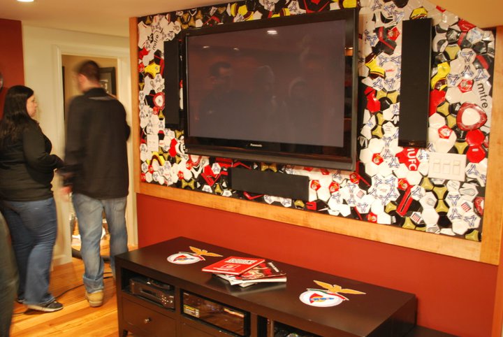 Installation for the TV show Man Caves