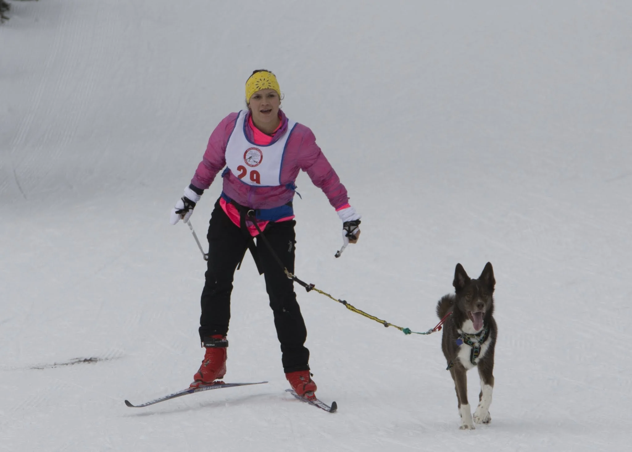 Brena Larson with Yuki