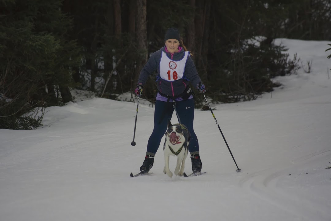 Clair Dougherty with Theo