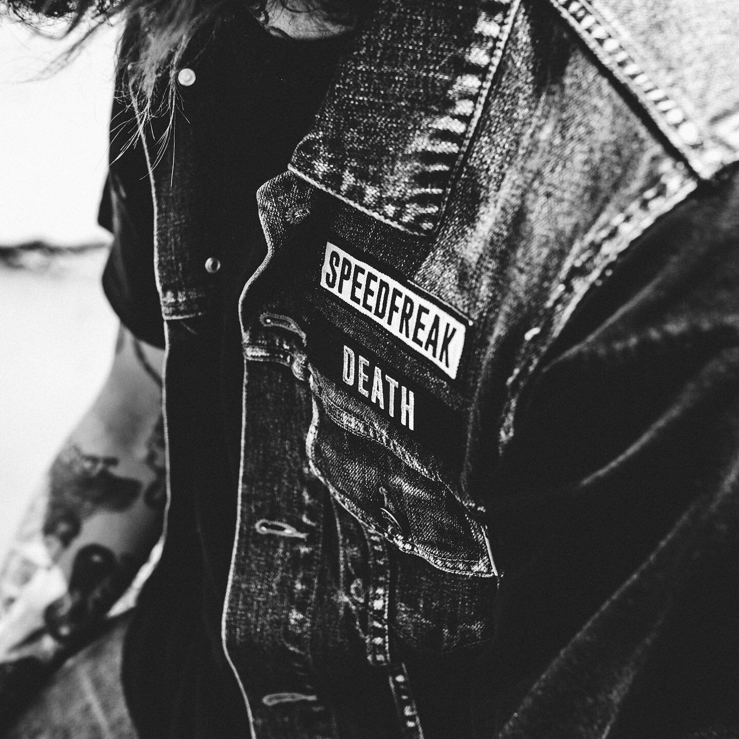 SPEEDFREAK X DEATH
The 4x1&rdquo; pocket-rockers will fit perfectly across your denim trims, cuffs and collars. Stack &lsquo;em high, stack &lsquo;em wide.
@swahili__bob 
@billyzammit 
#deathpatches