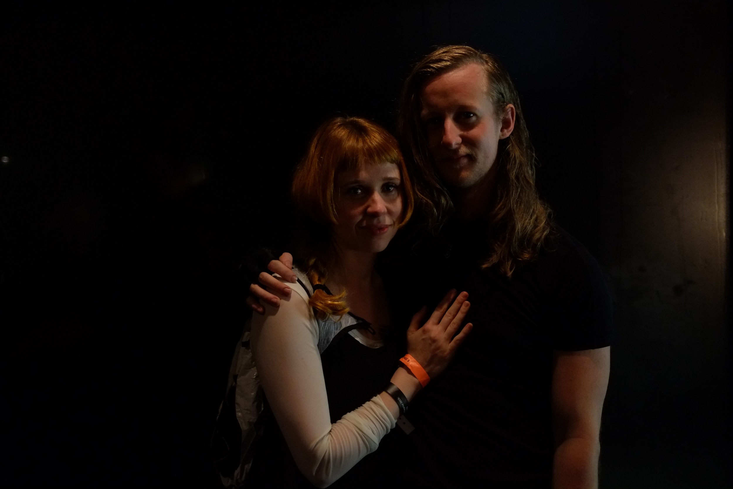 Holly Herndon and Colin Self at Unsound Festival, Krakow, October 2015