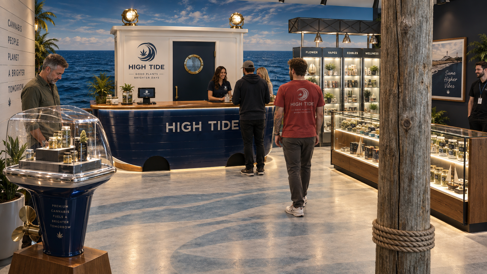 High Tide Dispensary Concept