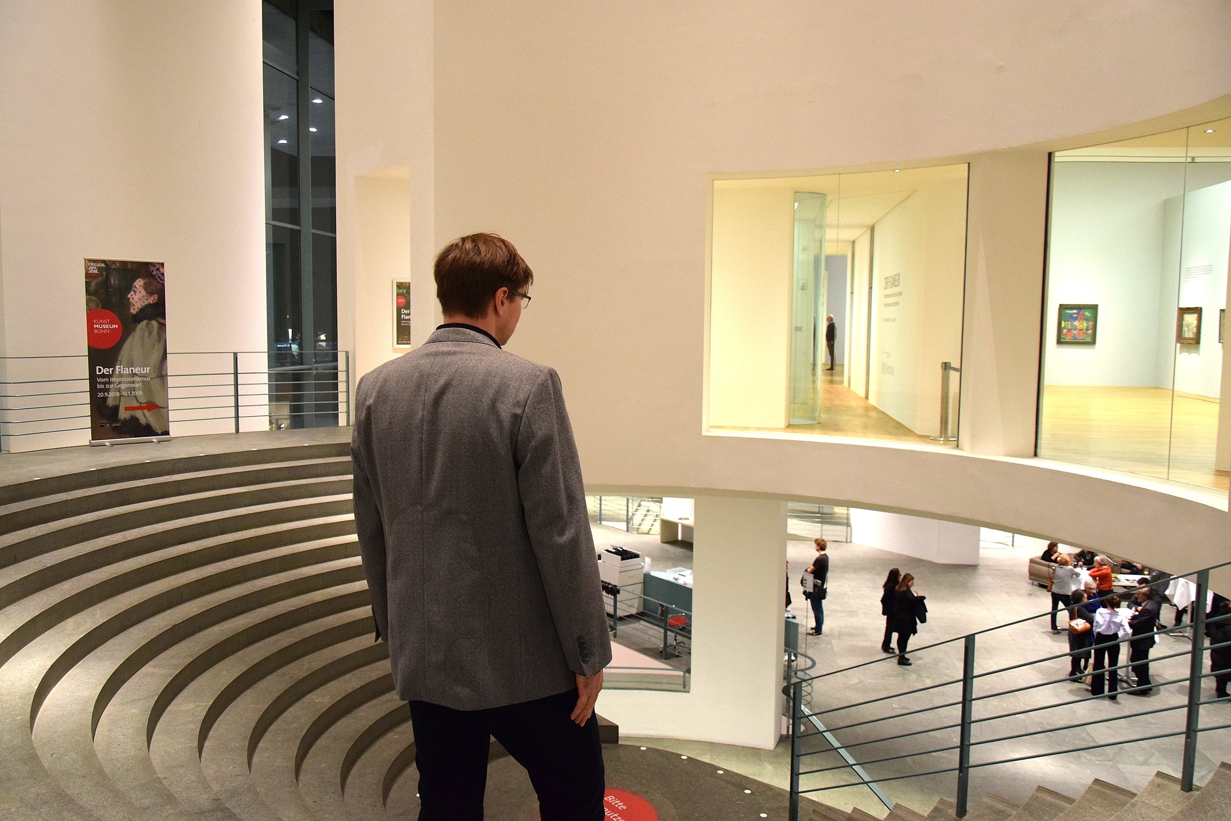 Roland Schefferski, Die Berliner  2018, Kunstmuseum Bonn, on the occasion of the exhibition “The Flaneur”