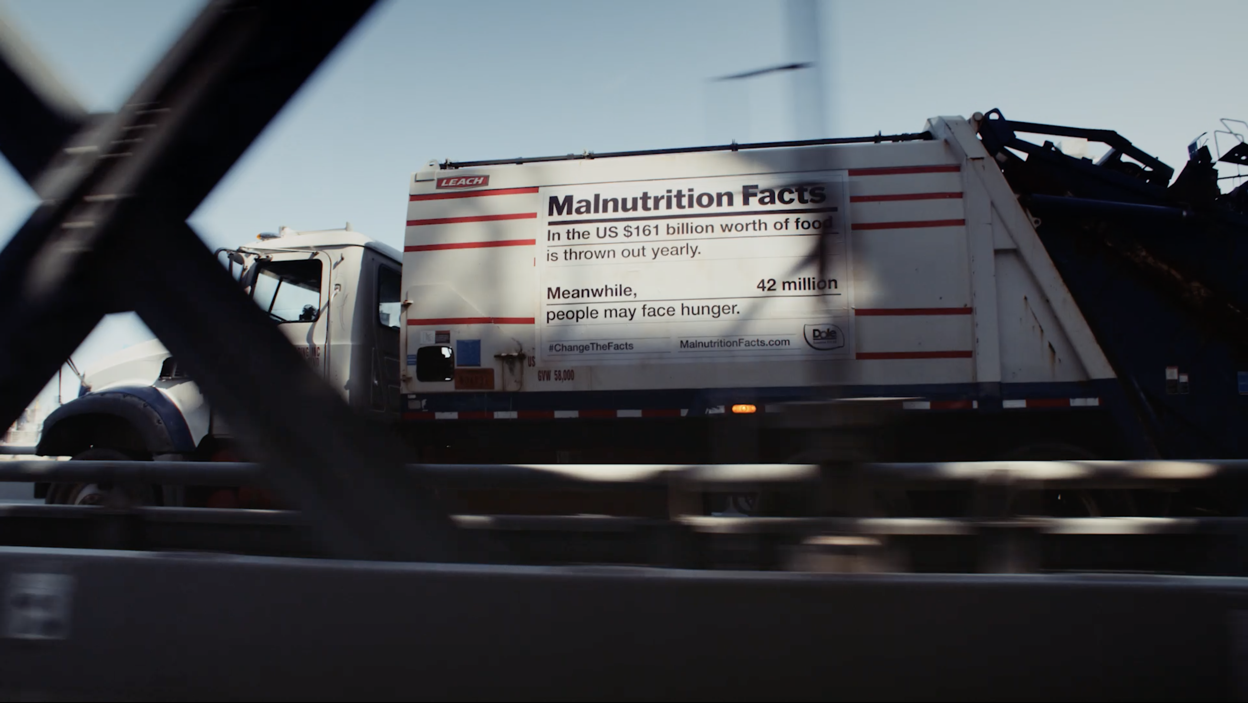 Malnutrition Facts Garbage Truck