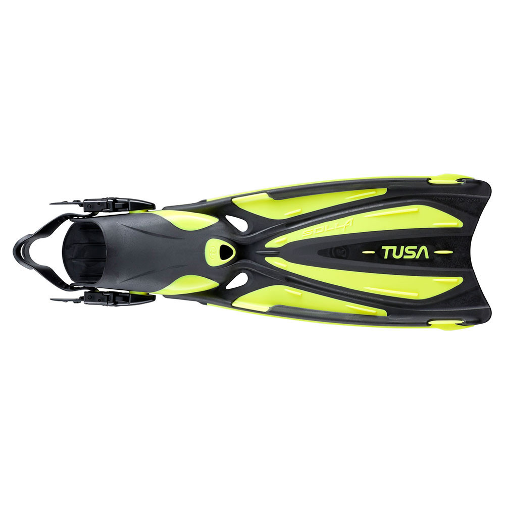 Tusa Solla SF22 Fin Open Heel  All Sizes for Scuba Snorkeling Metallic Dark Red 