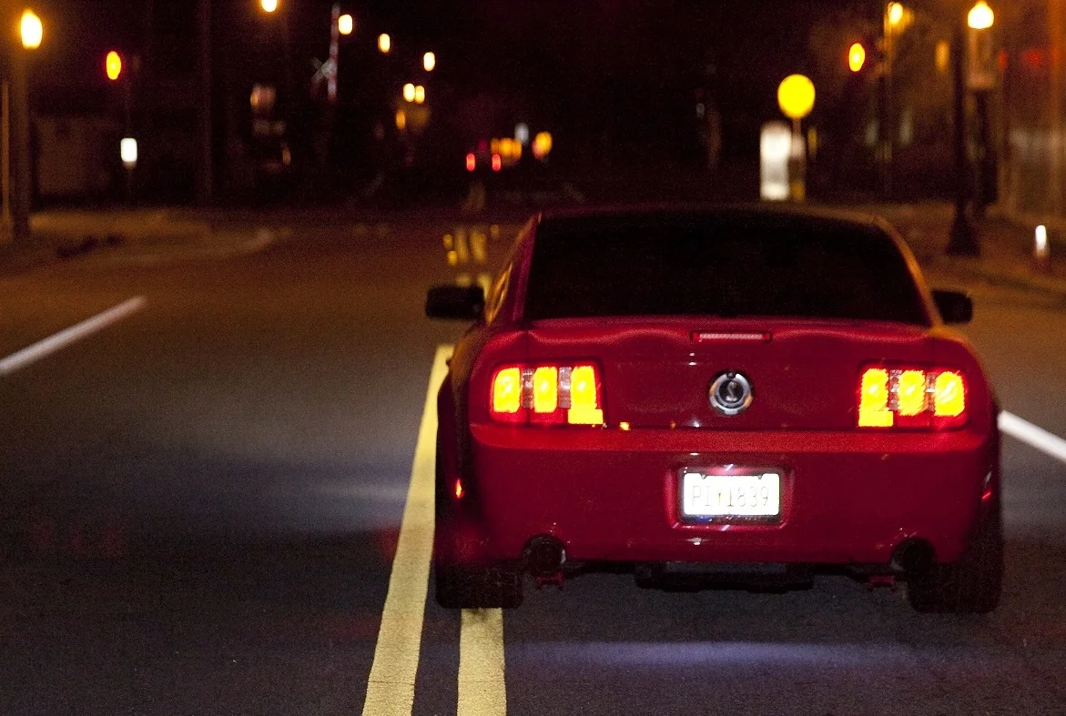 NIGHT AUTOCROSS - Amelia Island Airport - Mustang GT
