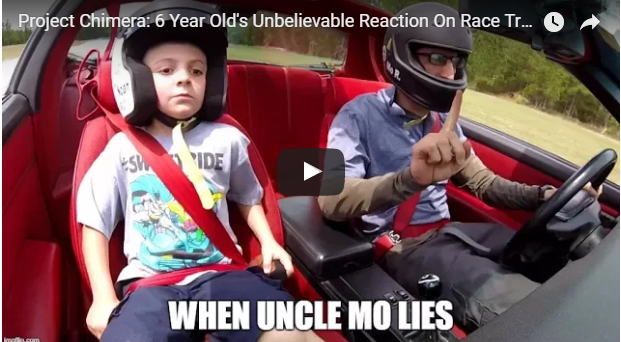 Project Chimera: 6 Year Old's Unbelievable Reaction on Race Track!