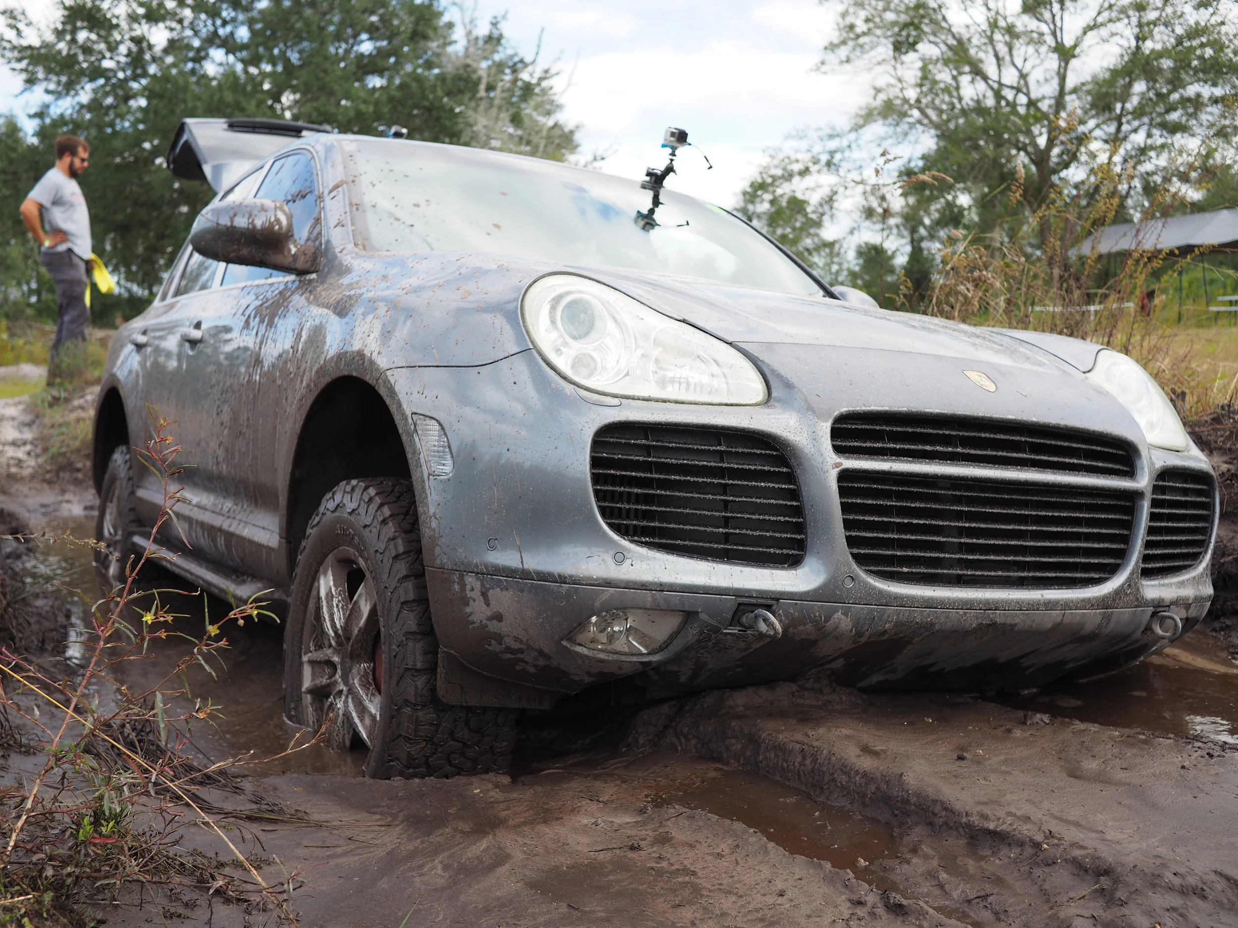 Track and Trail a Porsche Cayenne Turbo on the same day?
