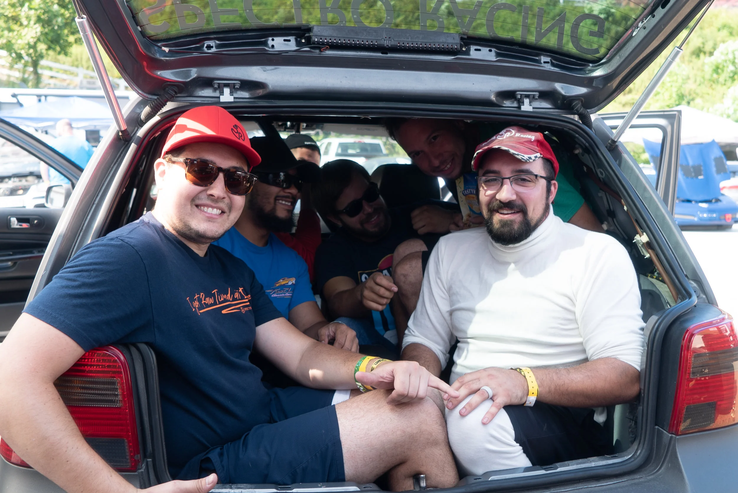 How many bro’s can you fit in a GTI. Alot