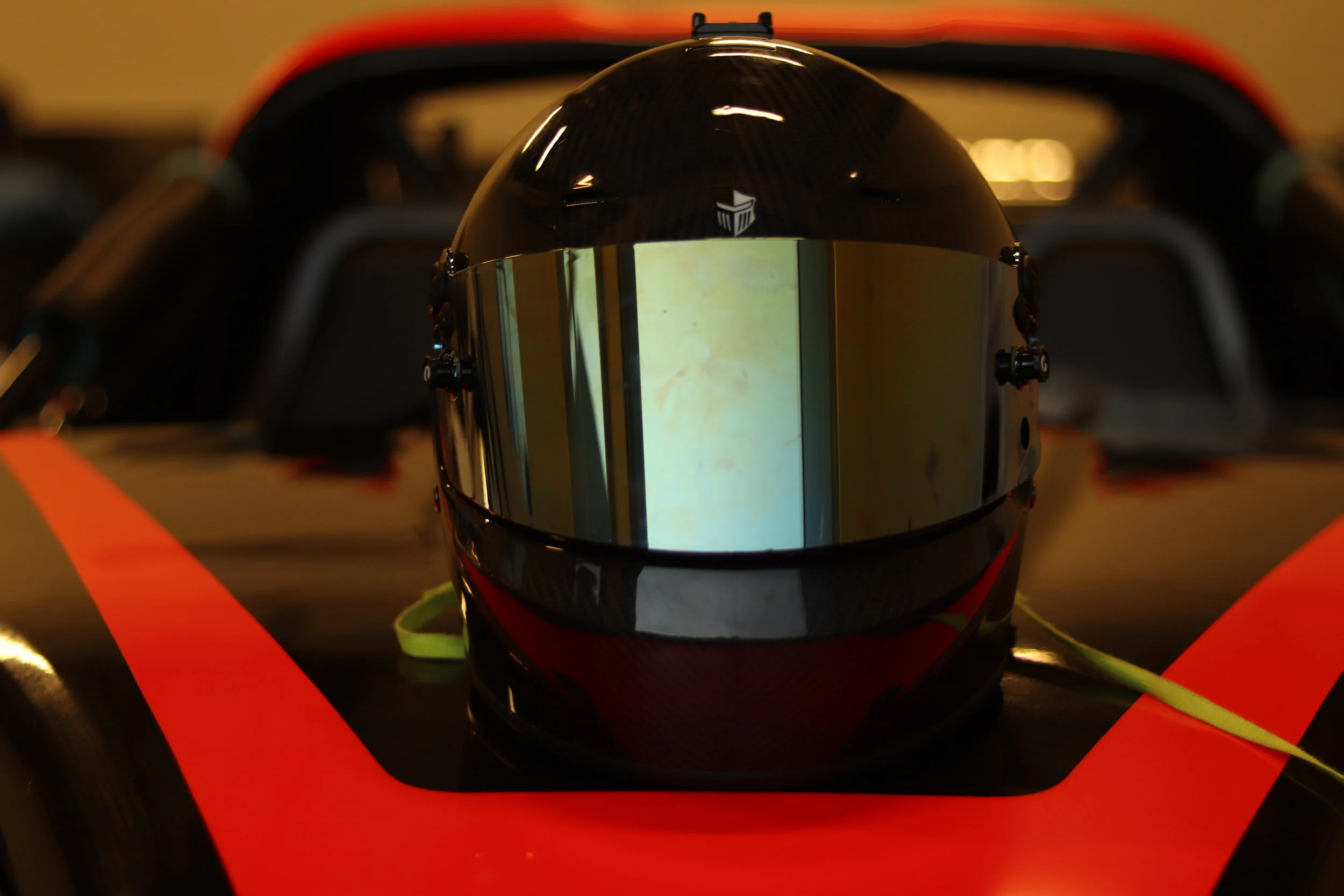 Carbon Fiber Black Armor Helmet - One Year Review of the Circuit Pro