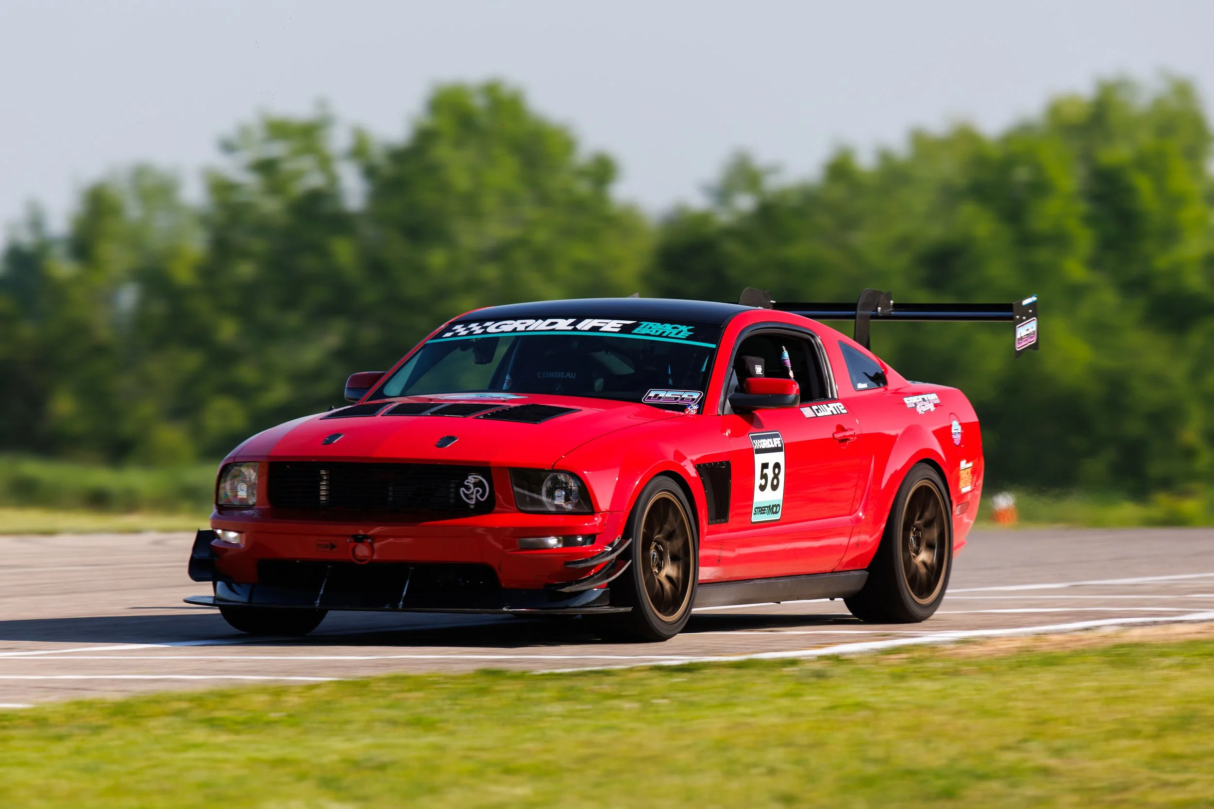 Gingerman Raceway Real LIfe Vs Assetto Corsa - Mustang Time Attack