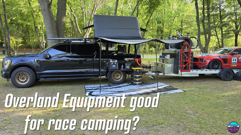 Overland Camping Setup for Racing - ikamper DLX