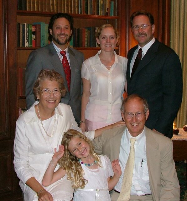 Nate, Sara, Ted, Rhoda, Cleo, David. Ted Owens is Sara's husband.