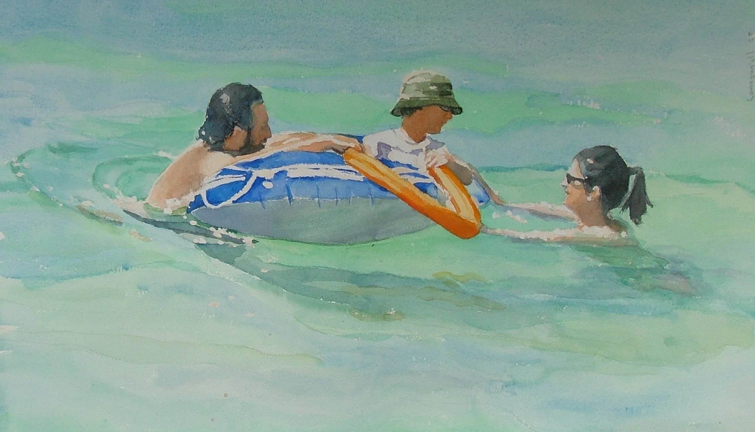 Final painting Nate, David and EM  Jan 200811.JPG