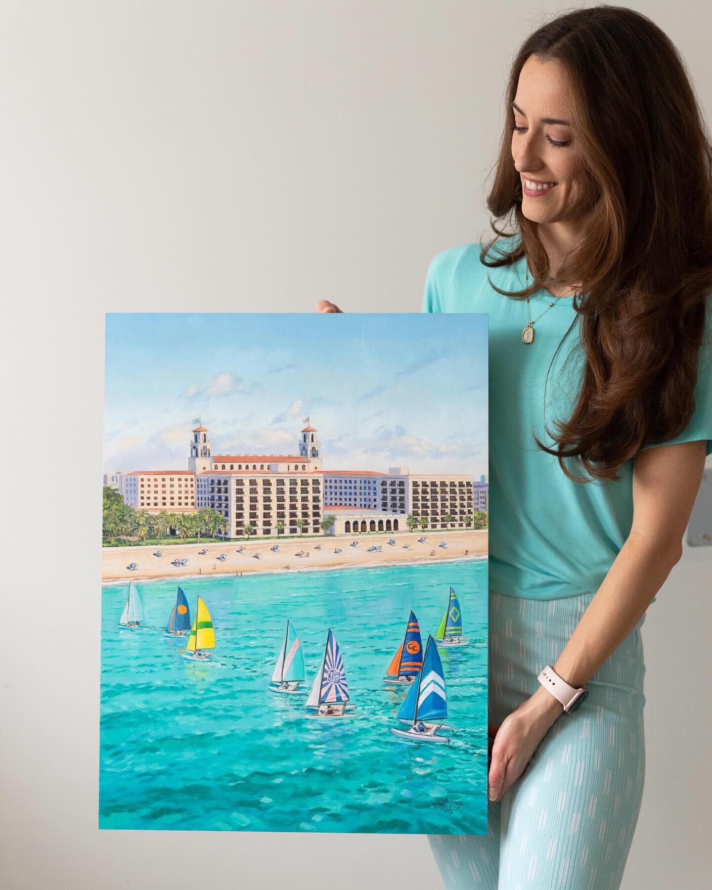 I&rsquo;m excited to share my latest project: the official art for the 53rd Annual Eclipse Awards!⁣
⁣
I had a lot of fun bringing @thentra vision to life with this 18&rdquo;x24&rdquo; oil painting on panel showcasing the beautiful @thebreakers, all o