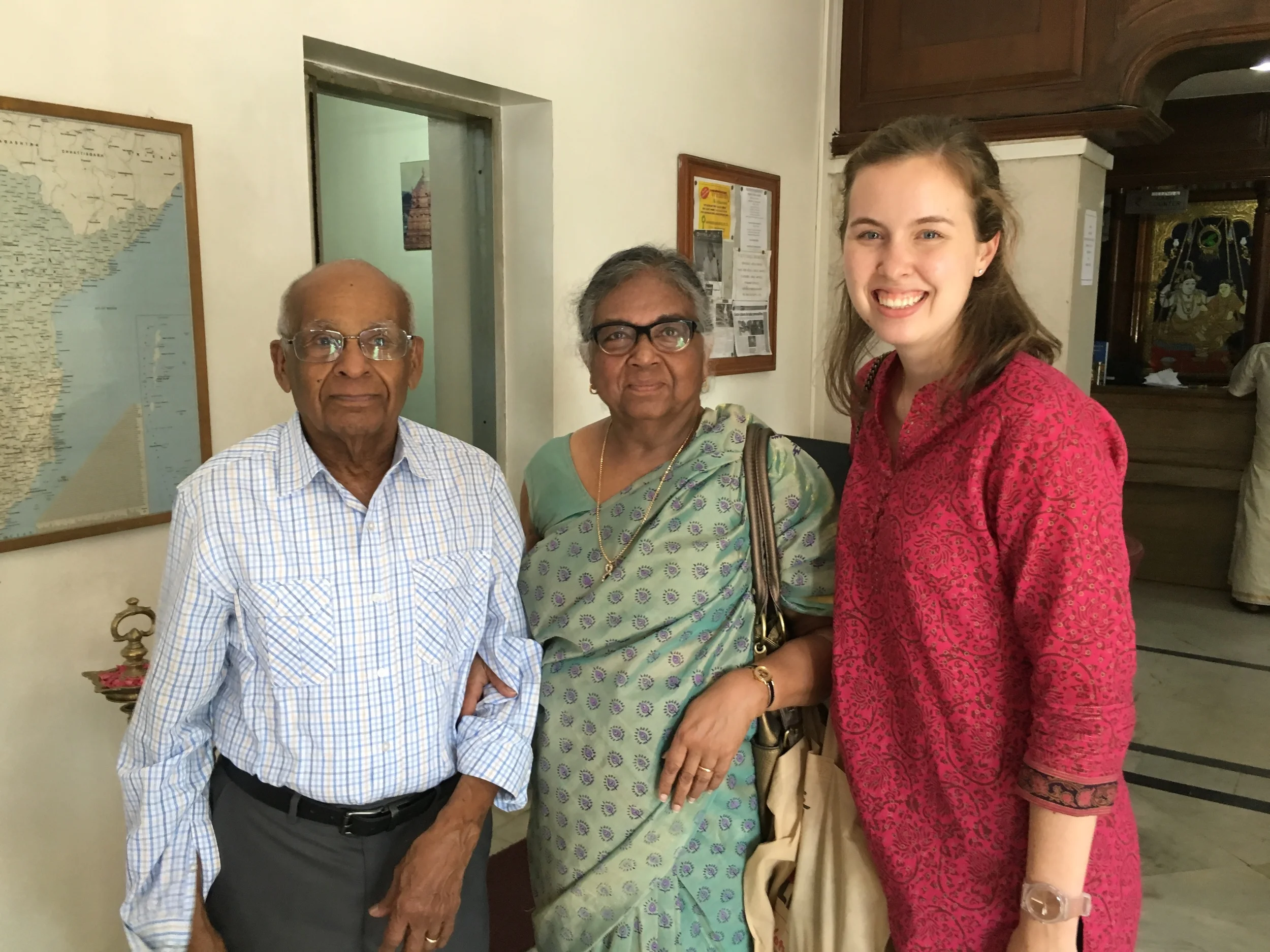 Adventuring to Chennai to meet family friends from NJ, Gus and Neela Pushparaj.