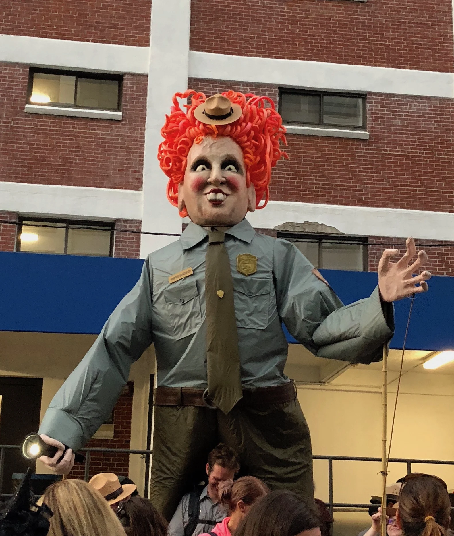Giant Puppet, Winifred Sanderson 