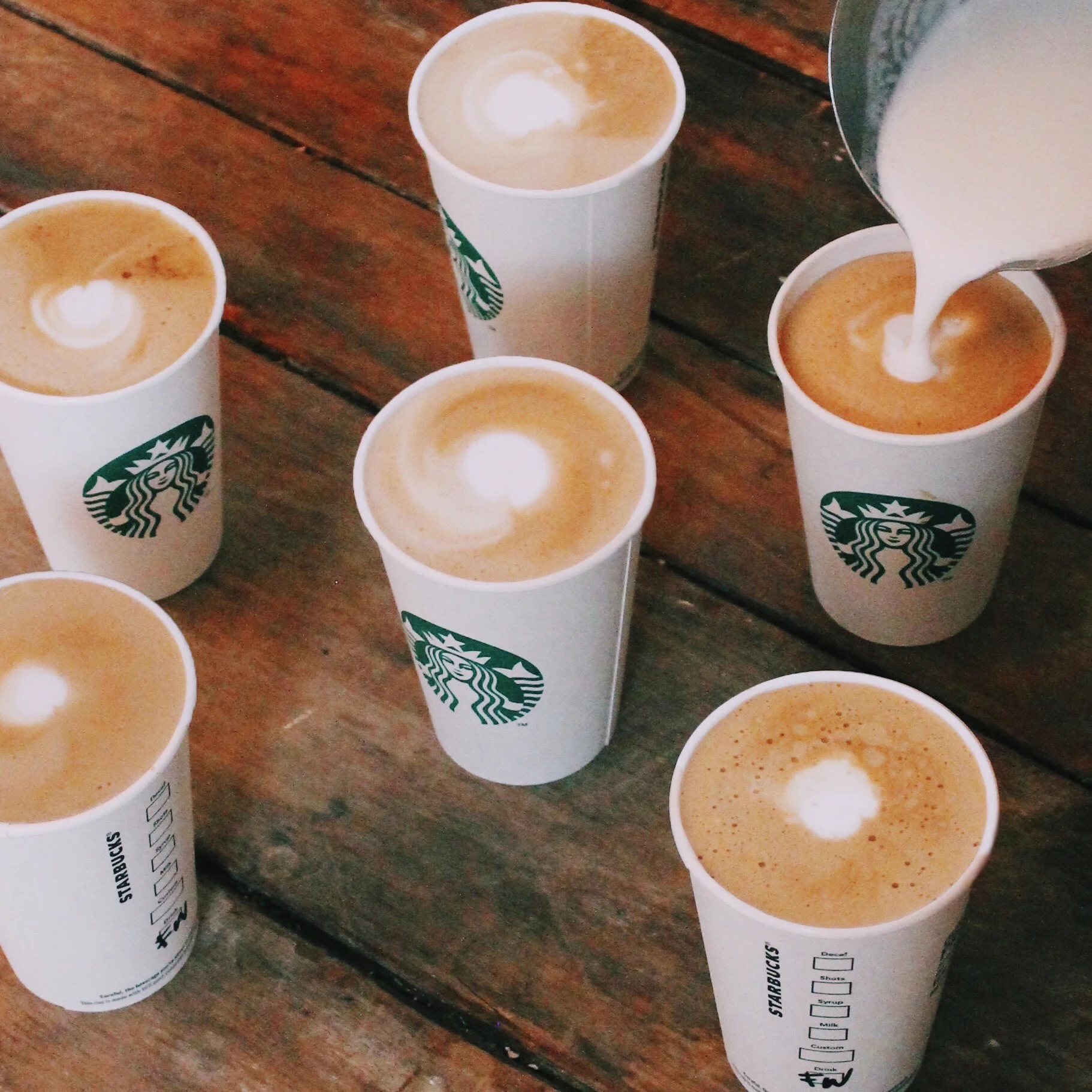 Starbucks Flat White Barista Craft