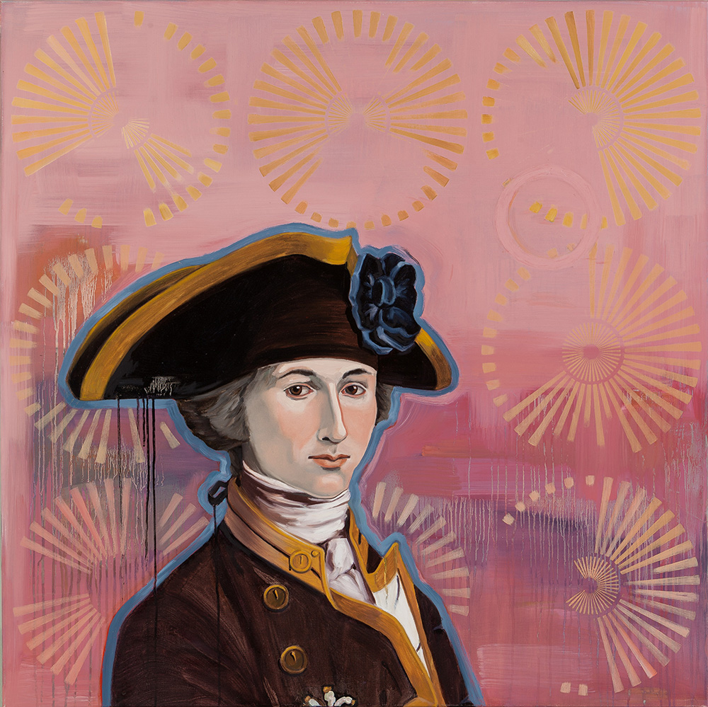 Horatio / 36" x 36 " / oil on linen