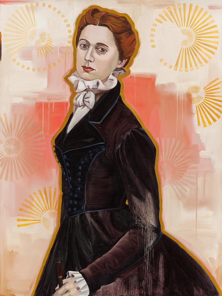 Madame President / 48 x 36 " / oil on linen
