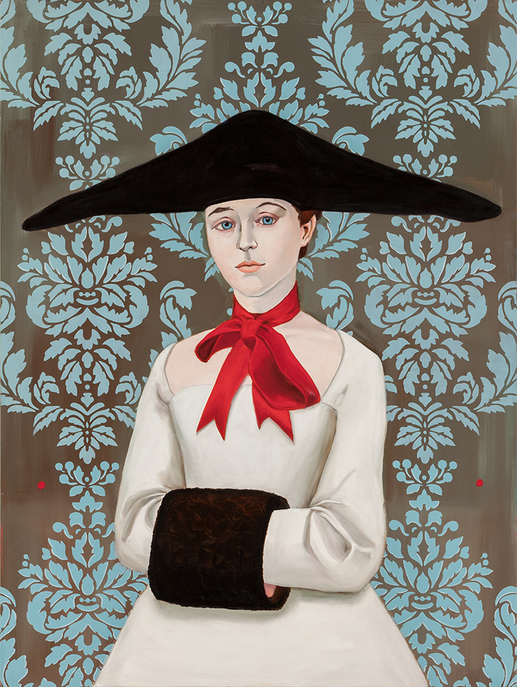 Margueritte / 48" x 36" / oil on linen contact artist