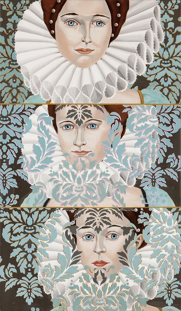 House of Habsburg / 48" x 28" / oil on canvas / SOLD
