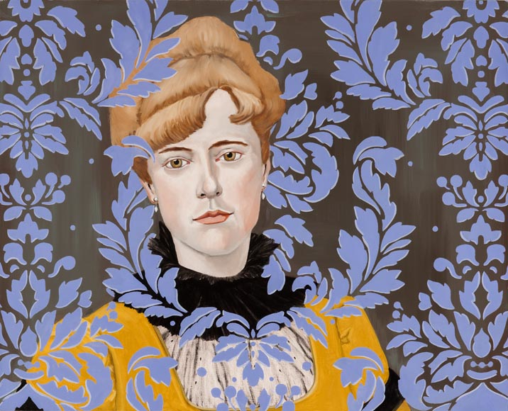 Florence / 21" x 26 " / oil on linen contact artist