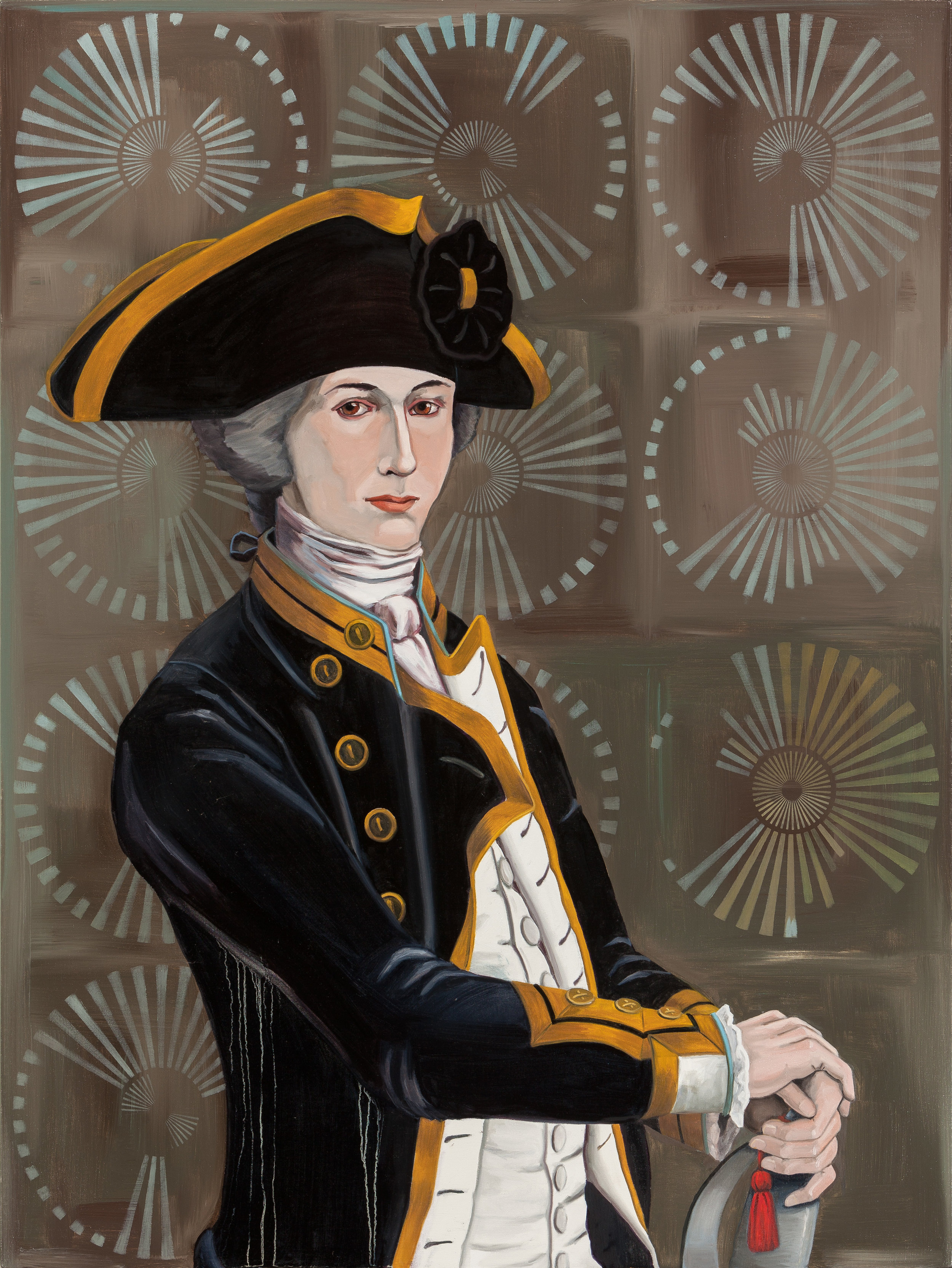 Master and Commander / 48" x 36" / oil on canvas / sold