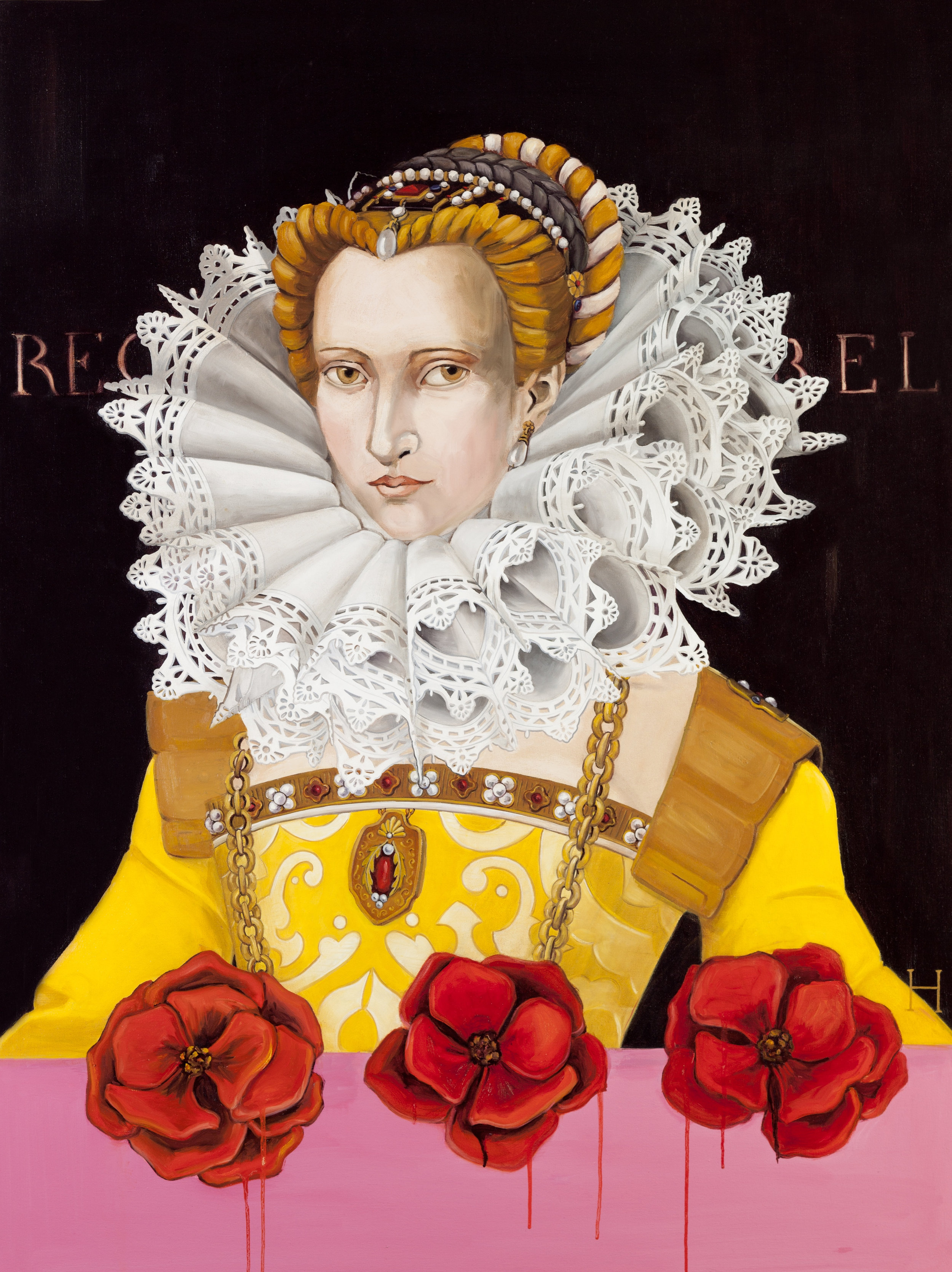 Regina Isabel / 40 x 30 / oil on linen