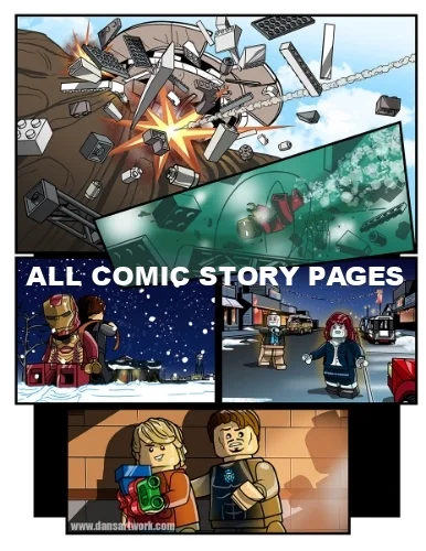 Lego Marvel Avengers Comic Story Pages Gallery