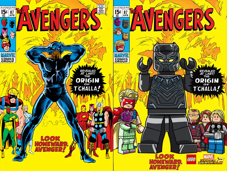 lego marvel comics