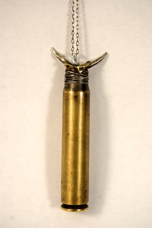 Rifle Shell Necklace