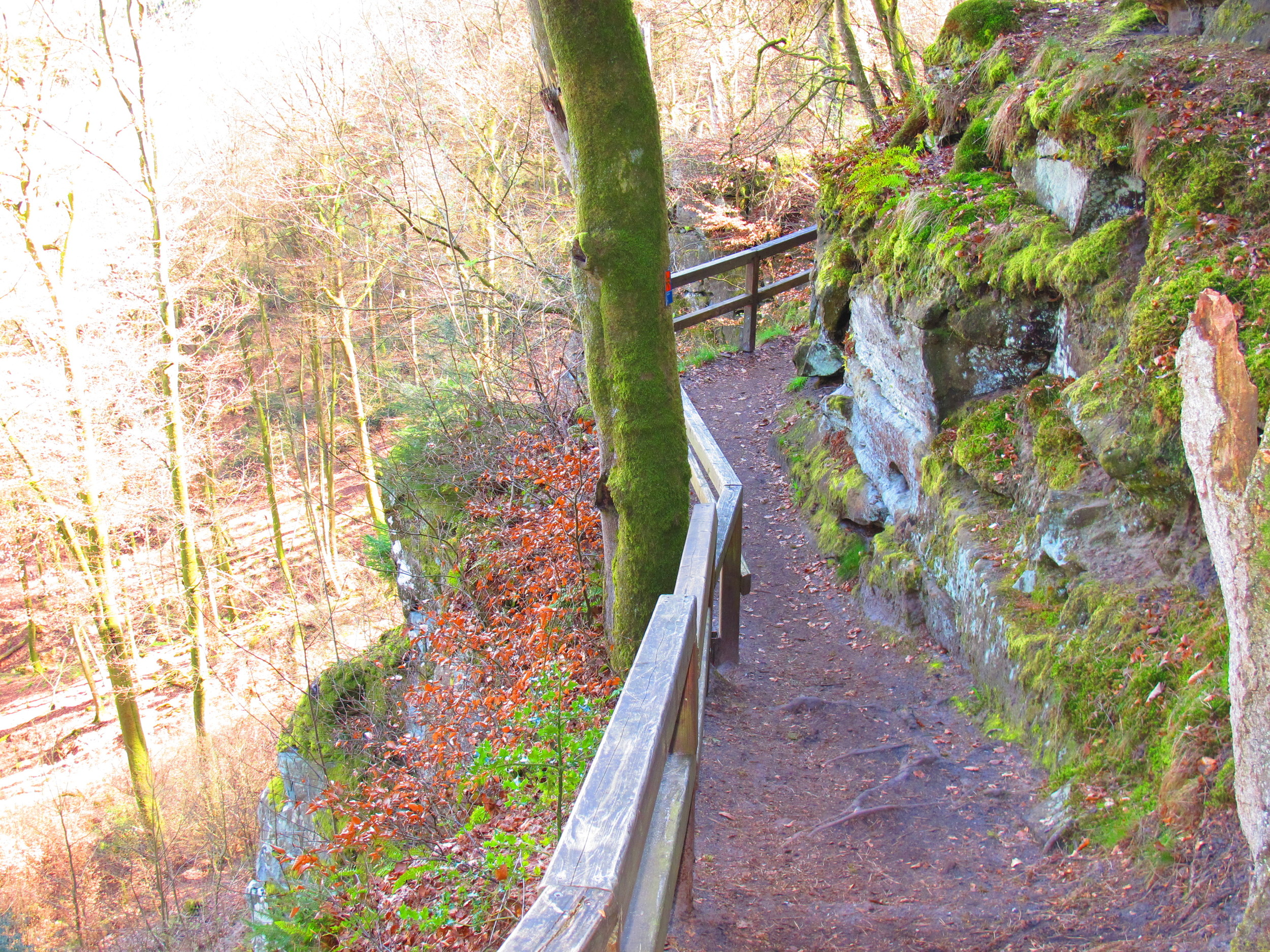 Spektakuläre Felsenwanderrouten