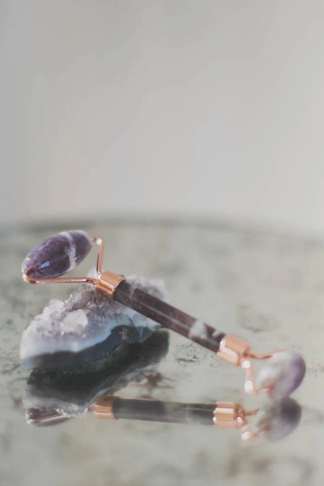 Amethyst Crystal Face Roller