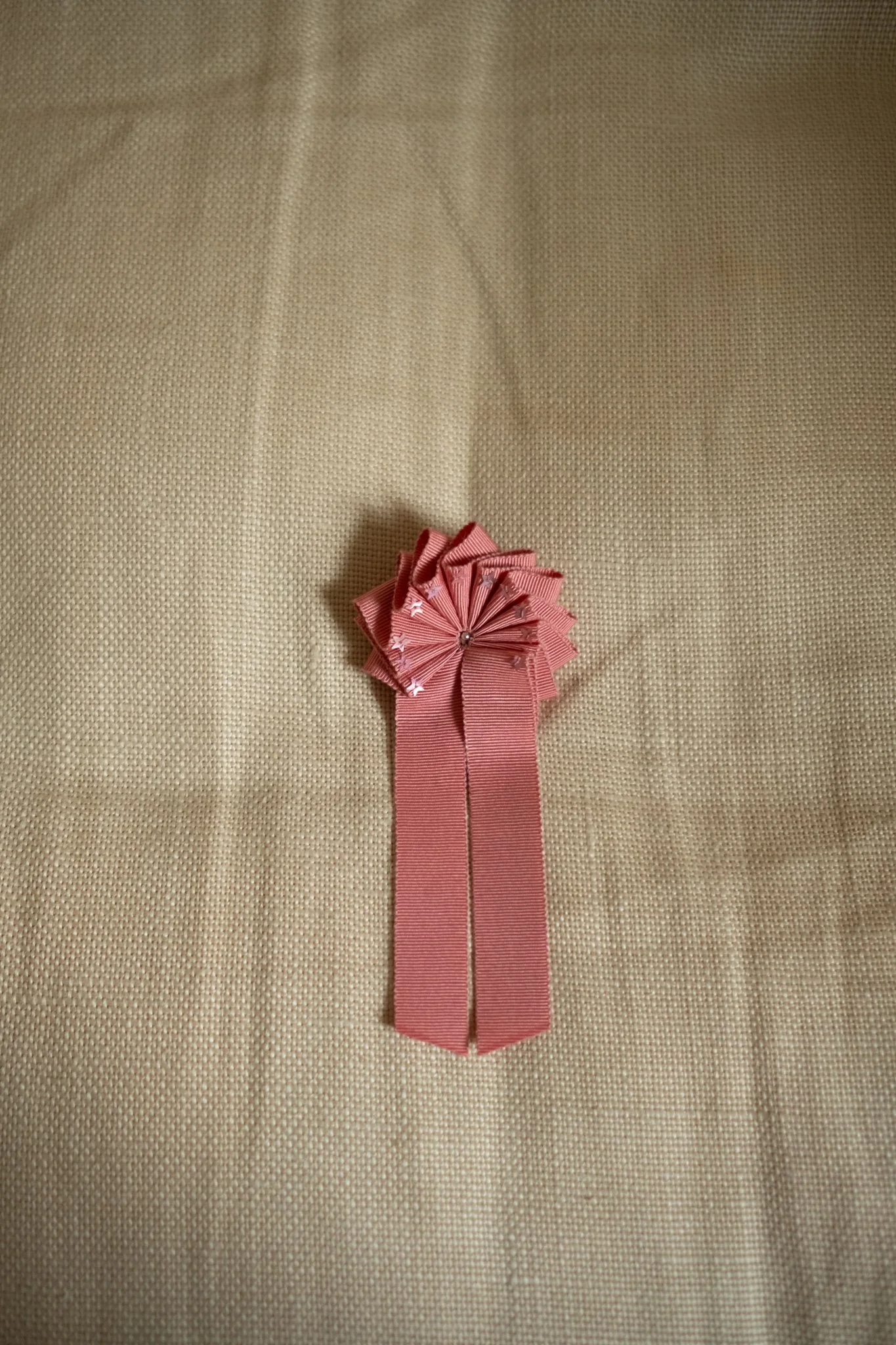 THE FANCY PRIZE ROSETTE, PINK