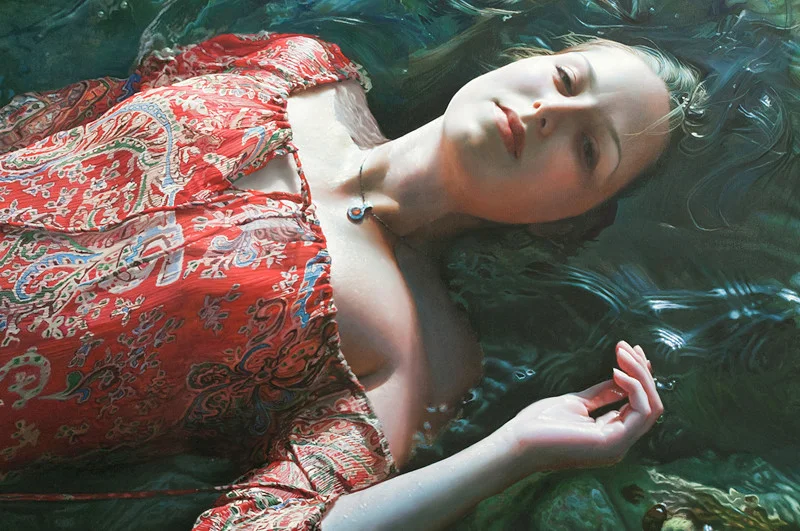 <i>Untitled</i>; Territory, oil on canvas, 80 x 120 in, 2012 (detail)