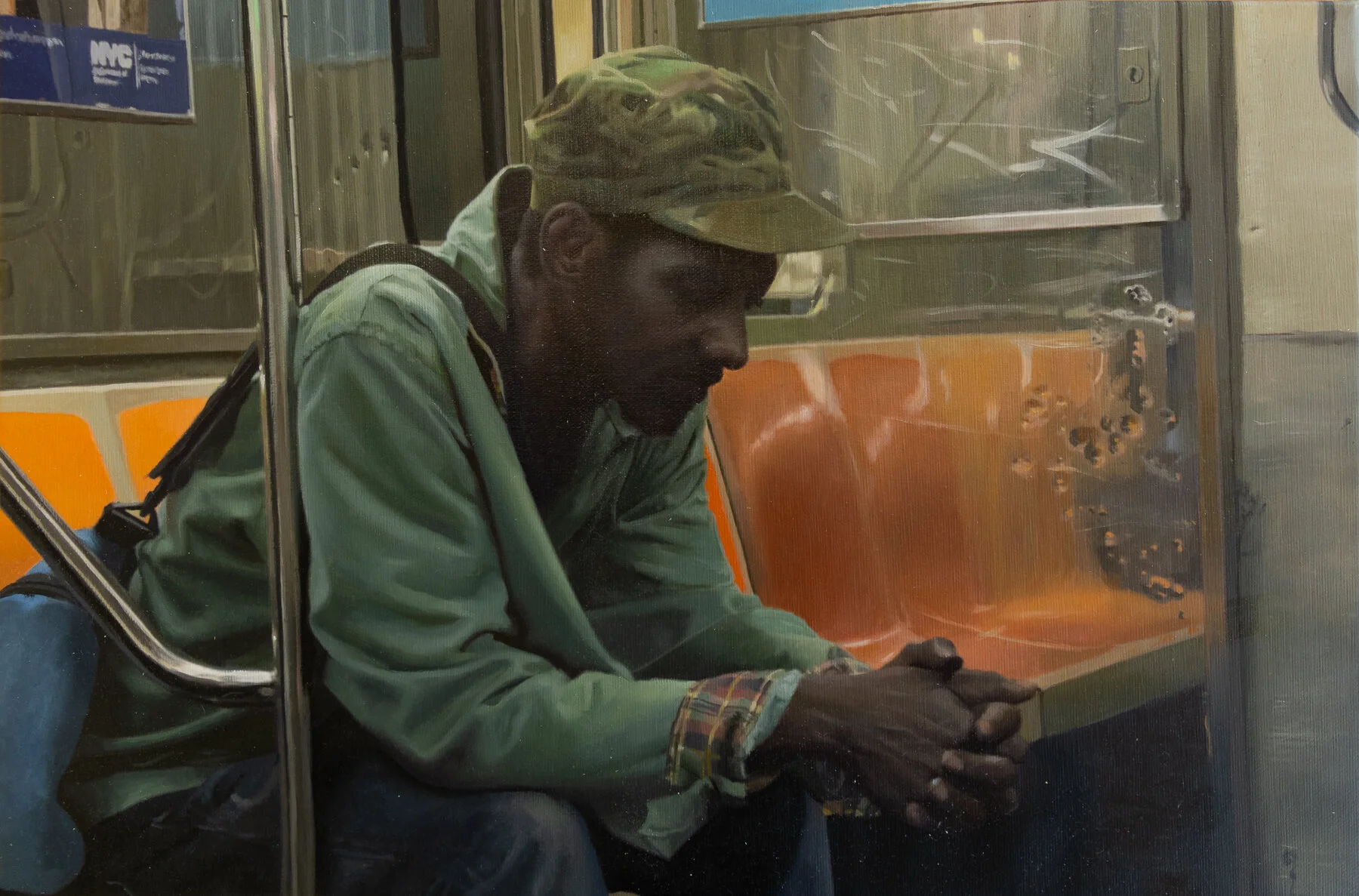 Untitled</em>, 12 x 18 inches, oil on canvas, 2019