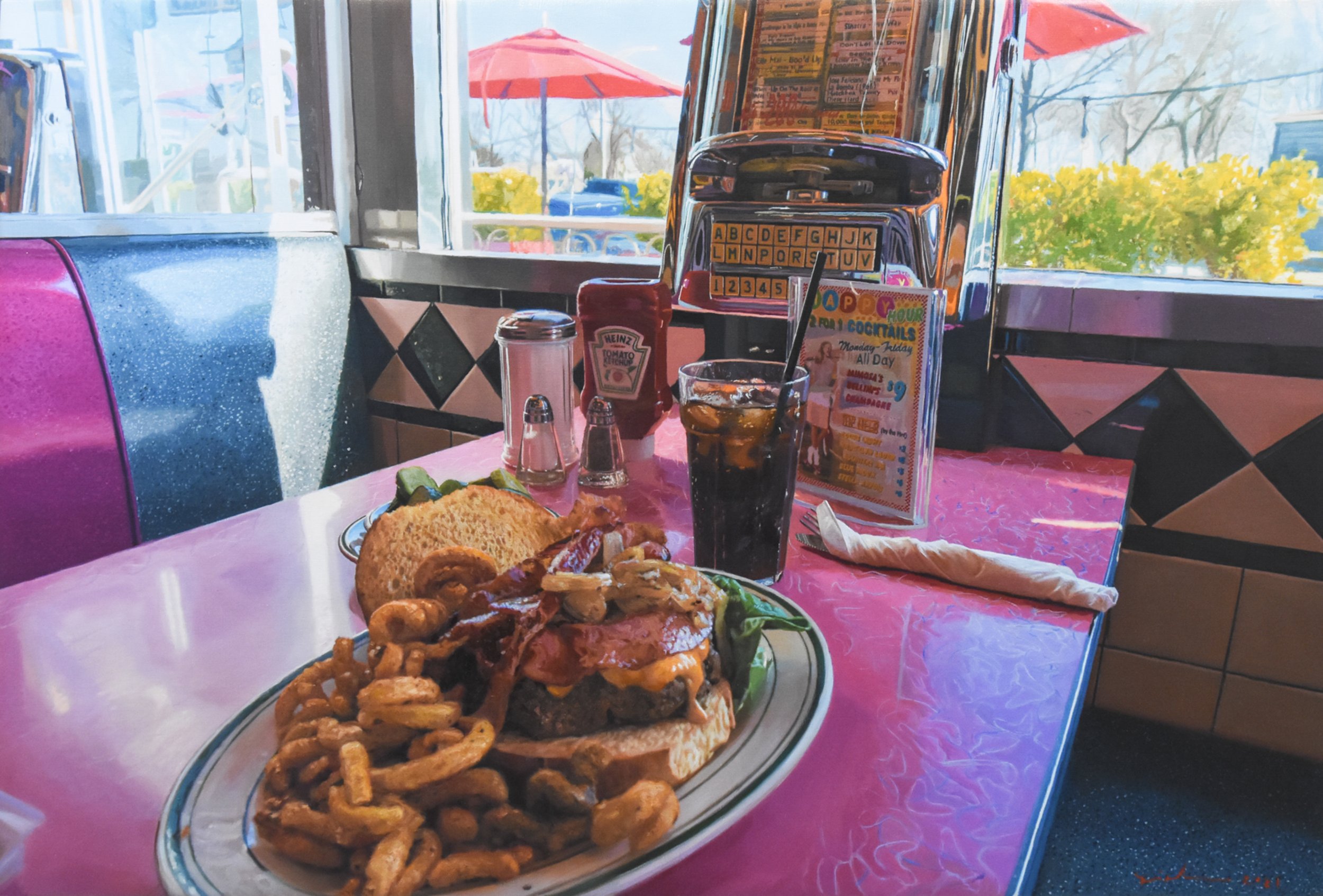 Burger Deluxe; 20 x 30 inches, oil on canvas, 2022.jpg