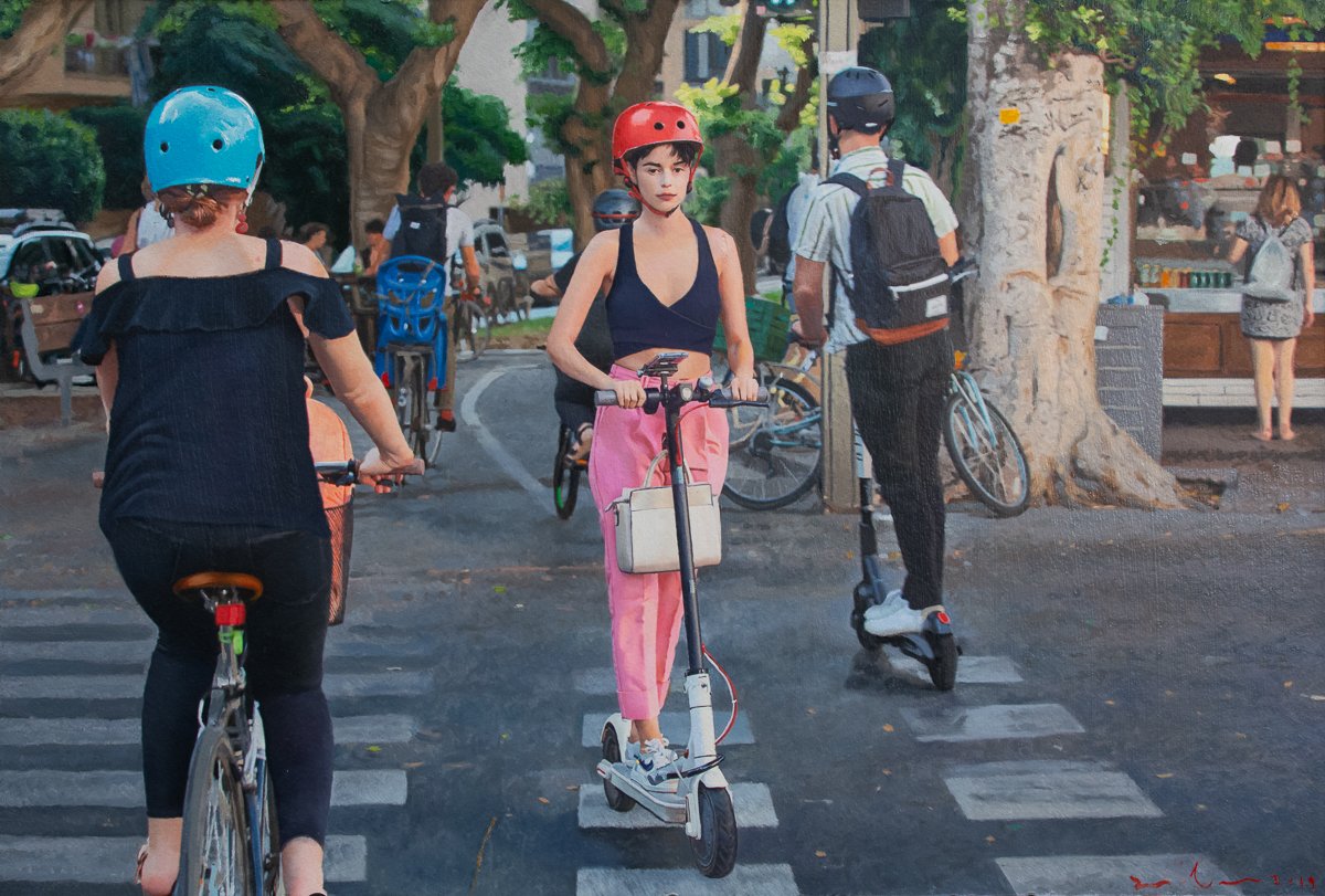 Untitled; Tel Aviv, 12x18 inches, oil on paper mounted on wood, 2019.jpg